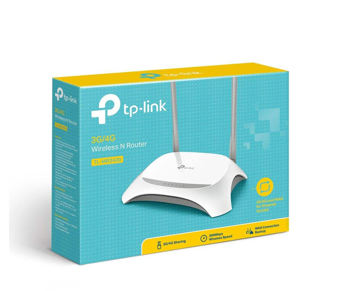 روتر بی سیم تی پی لینک مدل MR3420 V5-3